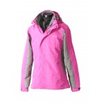 Women 2 in 1 Waterproof Jacket  - EH1205 Pink