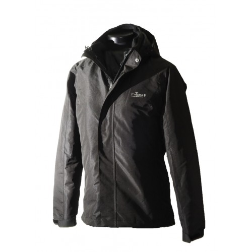 Women 2 in 1 Waterproof Jacket  - EH1205 Black