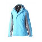 Women 2 in 1 Waterproof Jacket  - EH1205 Blue